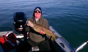 Brown Trout Fishing Charters on Lake Ontario