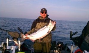 Chinook Salmon Fishing Charters Lake Ontario