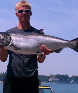 Full Day Fishing Clay Carlson Salmon