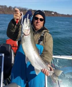 Half Day Fishing Guided Steelhead Fishing Charters in Lake Erie